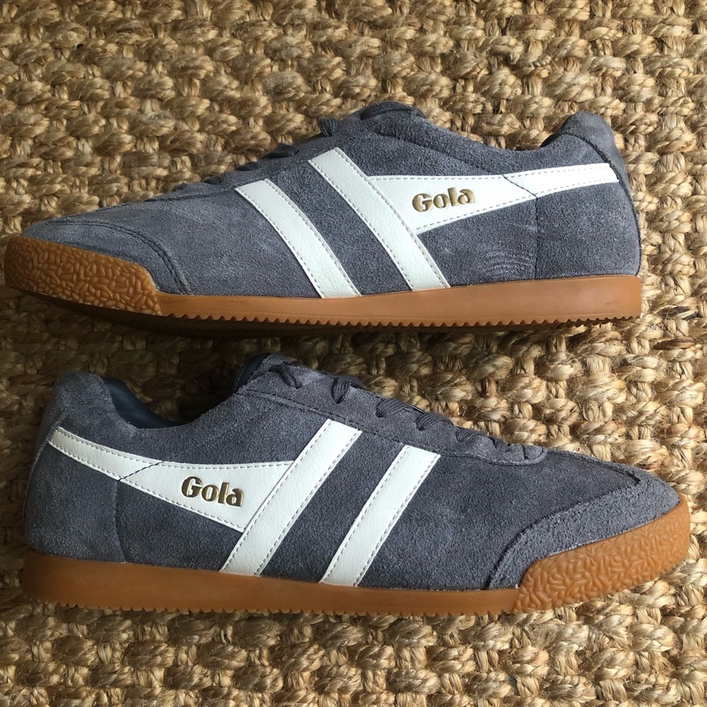 New: Gola Classics Men's Harrier Suede Sneakers / Trainers. Size 9.5 or 42.5